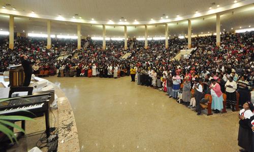 Encuentro de fe en Soweto