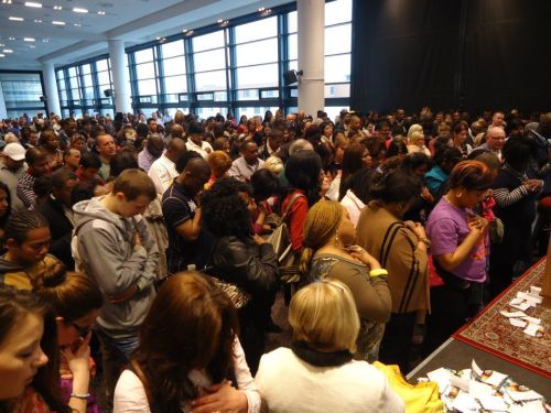 Evento de fe en Irlanda