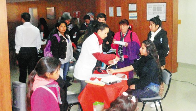 Donación de sangre en Salta