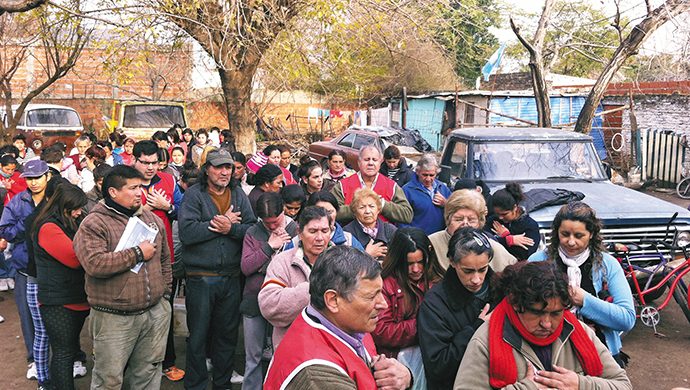 T-Ayudo llegó a Burzaco