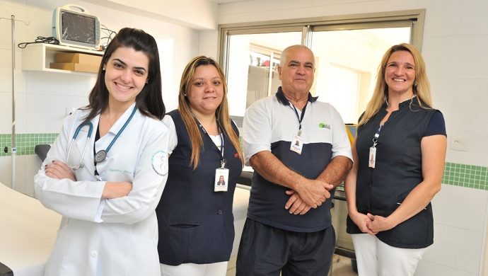 Ellos hacen que el Templo funcione