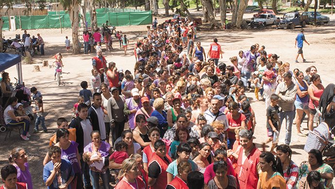 2,2 toneladas donadas en Mendoza