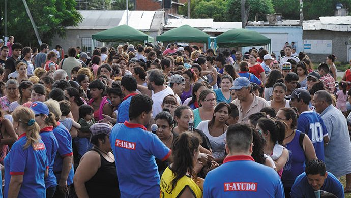 3,2 toneladas en Tortuguitas
