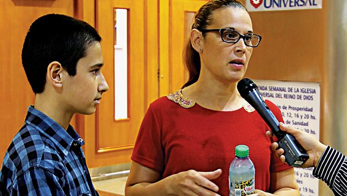 “Mi hijo ya no podía caminar”