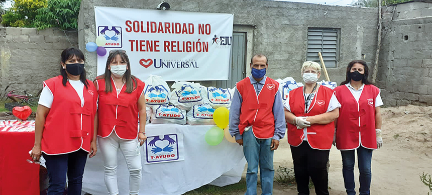 Evento solidario en un merendero de la provincia de Catamarca